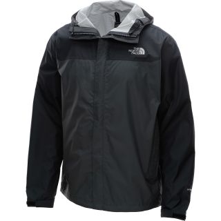 THE NORTH FACE Mens Venture Rain Jacket   Size 2xl, Black/white