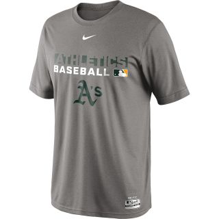 NIKE Mens Oakland Athletics AC Dri FIT Legend Team Issue Short Sleeve T Shirt  