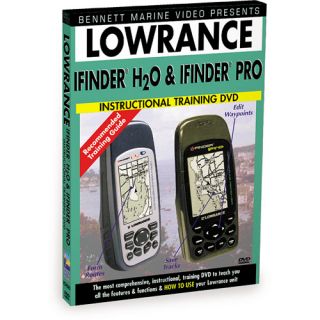 Bennett Media Lowrance IFinder H2O and iFinder Pro Instructional DVD (N2342DVD)