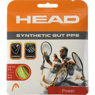 HEAD Synthetic Gut PPS 16 Tennis String   Size 4016g, Yellow