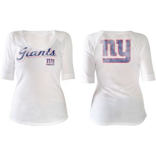 Touch By Alyssa Milano Womens New York Giants Endline T Shirt   Size Medium