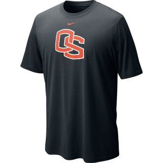 NIKE Mens Oregon State Beavers Dri FIT Logo Legend Short Sleeve T Shirt   Size