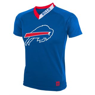 NFL Team Apparel Youth Buffalo Bills Performance Short Sleeve T Shirt   Size Xl