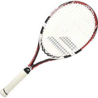 BABOLAT Adult Drive Tour Tennis Racquet   Size 2, White/red