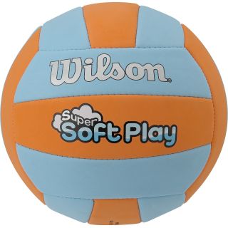 WILSON Super Soft Play Indoor/Outdoor Volleyball, Blue