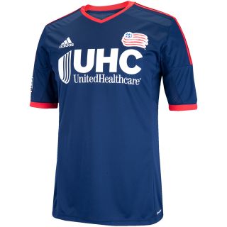 adidas Mens New England Revolution Replica Jersey   Size Large, Red