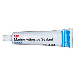 3M White Sealant Adhesive   3oz Tube (2005203)