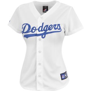 Majestic Athletic Los Angeles Dodgers Matt Kemp Womens Replica Home Jersey  