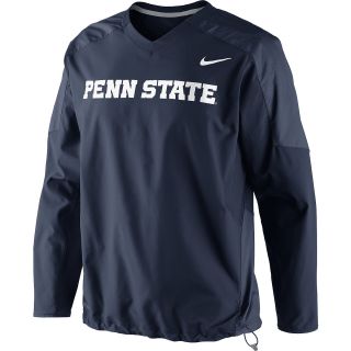 NIKE Mens Penn State Nittany Lions Dri FIT Pullover Long Sleeve Crew Wind