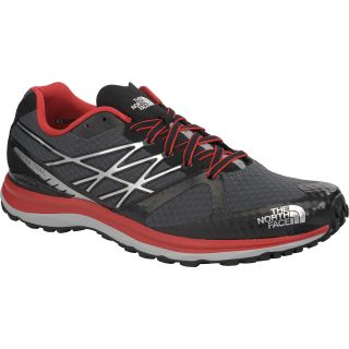 THE NORTH FACE Mens Ultra Trail Running Shoes   Size 7, Grey/red