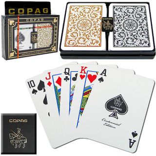 Copag Poker Size Regular Playing Cards, Blue/red (10 P6031R)