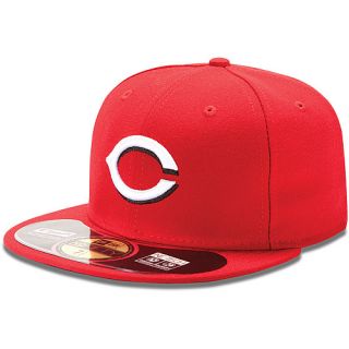 NEW ERA Mens Cincinnati Reds Authentic Collection Home 59FIFTY Fitted Cap  