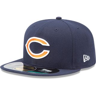 NEW ERA Youth Chicago Bears Official On Field 59FIFTY Fitted Hat   Size 6.75,