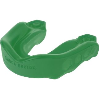 SHOCK DOCTOR Youth Gel Max Strapless Mouthguard   Size Youth, Green