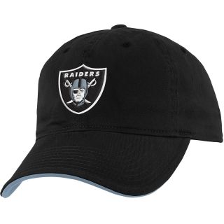 NFL Team Apparel Youth Oakland Raiders Basic Slouch Adjustable Cap   Size Youth