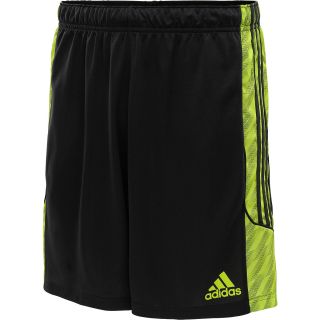 adidas Mens Speedkick Soccer Shorts   Size Xl, Black/silver