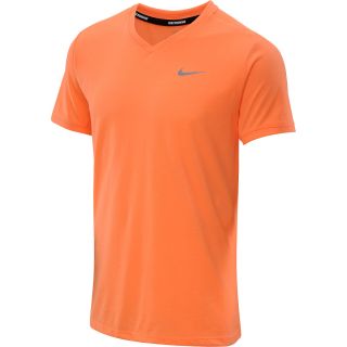 NIKE Mens Tailwind Short Sleeve Running T Shirt   Size Medium, Atomic