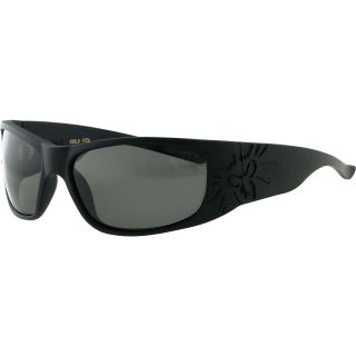 BlackFlys Sonic Fly II Sunglasses, Matte Black Polarized (JOSONIC2/BLKMPO)