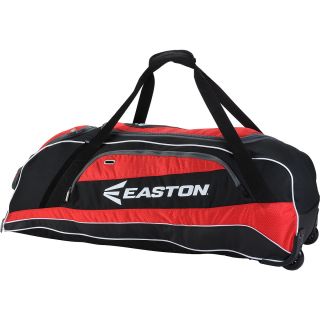 EASTON E500W Wheeled Bat Bag, Black/red