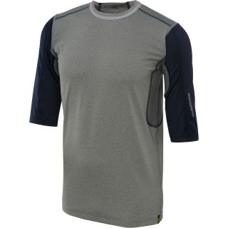 DEMARINI Mens CoMotion Game Mid Sleeve T Shirt   Size 2xl, Grey/navy