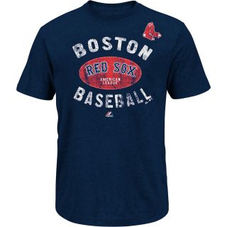 MAJESTIC ATHLETIC Mens Boston Red Sox League Legend Short Sleeve T Shirt  