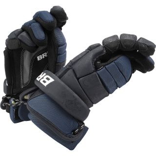 BRINE Mens King Superlight II Lacrosse Gloves   Size 13, Navy
