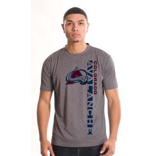 LEVELWEAR Mens Colorado Avalanche Punch Out Short Sleeve T Shirt   Size Xl,