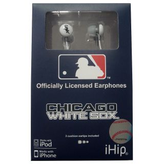 iHip Chicago White Sox Logo Earbuds (HPBBCHIWEB)