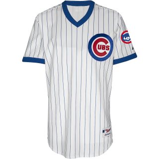 MAJESTIC ATHLETIC Mens Chicago Cubs Vintage 1988 Sunday Replica Home Jersey  