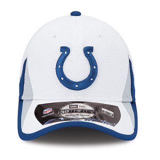 NEW ERA Youth Indianapolis Colts Training Camp 39THIRTY Stretch Fit Cap, White