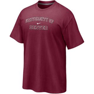 NIKE Mens Denver Pioneers Spring 2013 Classic Short Sleeve T Shirt   Size