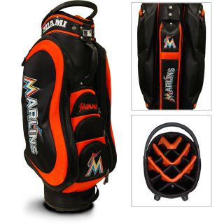 Team Golf MLB Miami Marlins Medalist Golf Cart Bag (637556964359)