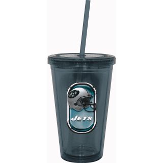 Hunter New York Jets Team Color Specific Dual Walled BPA Free Sip N Go Tumbler
