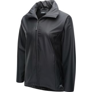 HELLY HANSEN Womens Voss Rain Jacket   Size Medium, Black