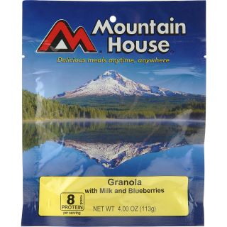 MOUNTAIN HOUSE Granola with Milk and Blueberries Freeze Dried Food Pouch