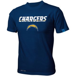NFL Team Apparel Youth San Diego Chargers Team Standard Dri Tek Short Sleeve T 