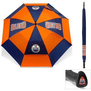 Team Golf Edmonton Oilers Double Canopy Golf Umbrella (637556140692)