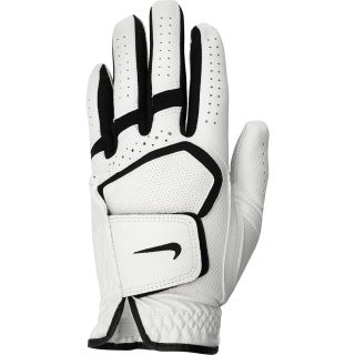 NIKE Mens Dura Feel Golf Glove   Left Hand Regular   Size Ml, White/black