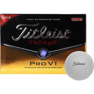 TITLEIST 2013 Pro V1 Golf Balls   High Numbers   12 Pack   Size High Number,
