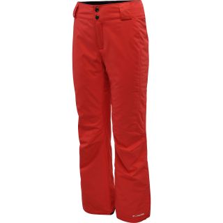 COLUMBIA Womens Bugaboo Ski Pants   Size Largereg, Red Hibiscus
