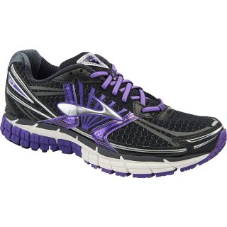 BROOKS Womens Adrenaline GTS 14 Running Shoes   Size 8, Black/purple