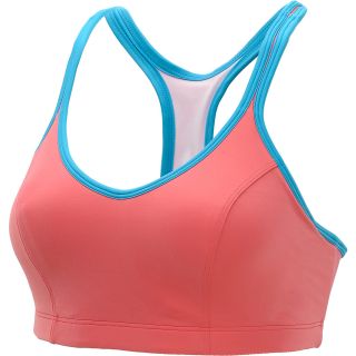 CHAMPION Womens Shape T Back Sports Bra   Size 34c, Pink/aqua