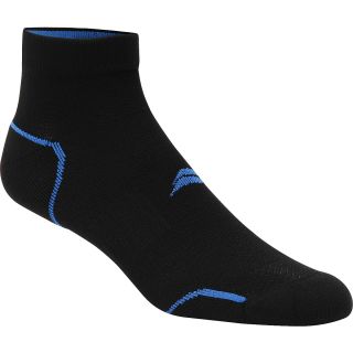 SOF SOLE Fit Performance Running Low Cut Socks   Size Small, Black/blue