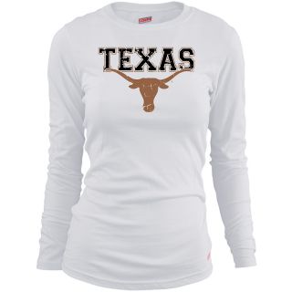 MJ Soffe Girls Texas Longhorns Long Sleeve T Shirt   White   Size Small, Texas