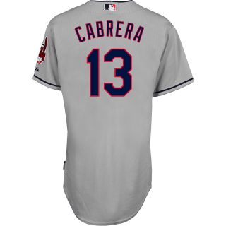 Majestic Athletic Cleveland Indians Asdrubal Cabrera Authentic Road Cool Base