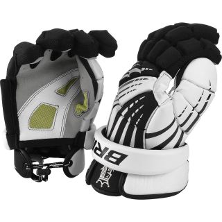 BRINE Mens Prestige 12 inch Lacrosse Gloves   Size 12, Black