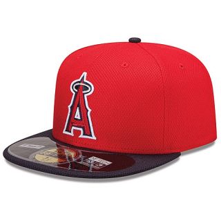 NEW ERA Mens Los Angeles Angels of Anaheim Diamond Era 59FIFTY Tech BP Cap  