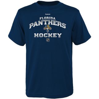 REEBOK Youth Florida Panthers Authentic Elite Short Sleeve T Shirt   Size Xl