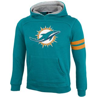 NFL Team Apparel Youth Miami Dolphins Super Soft Fleece Hoody   Size Large