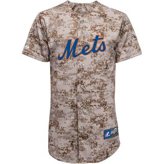 Majestic Athletic New York Mets Blank Replica 2014 Alternate Camo Jersey   Size